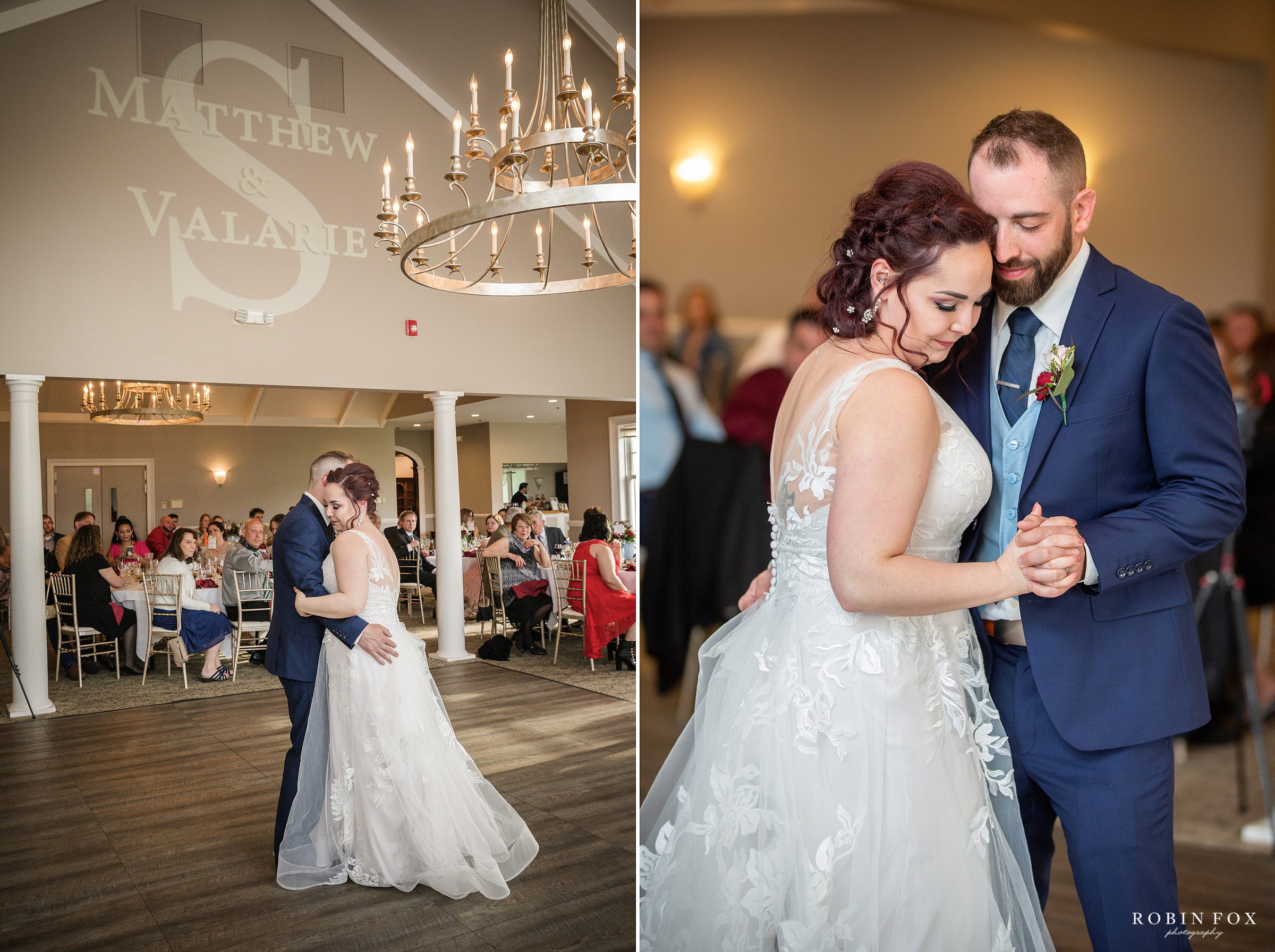 First Dance at Cobblestone Creek Country Club Wedding