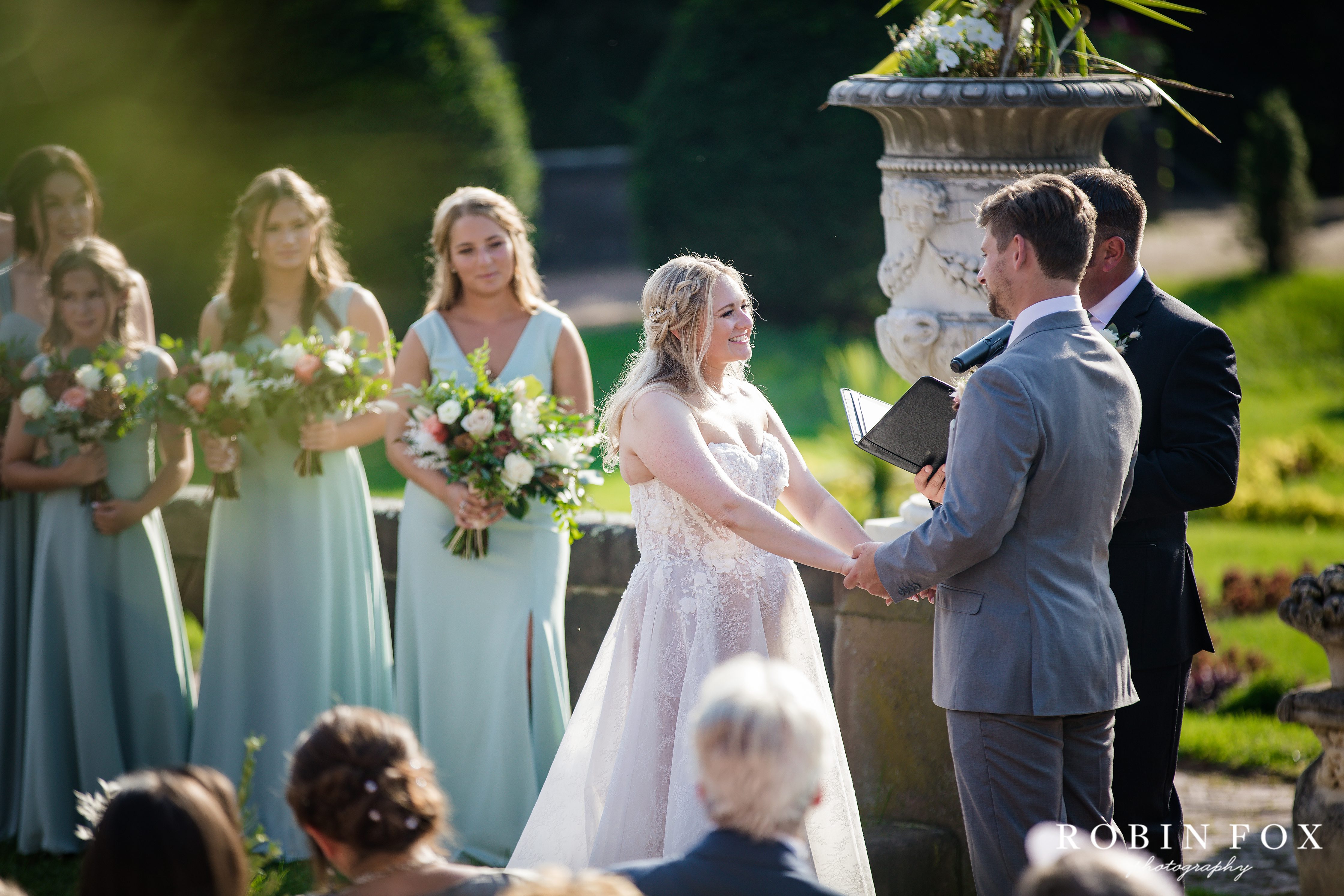 Ceremony at Sonnenberg Gardens Wedding