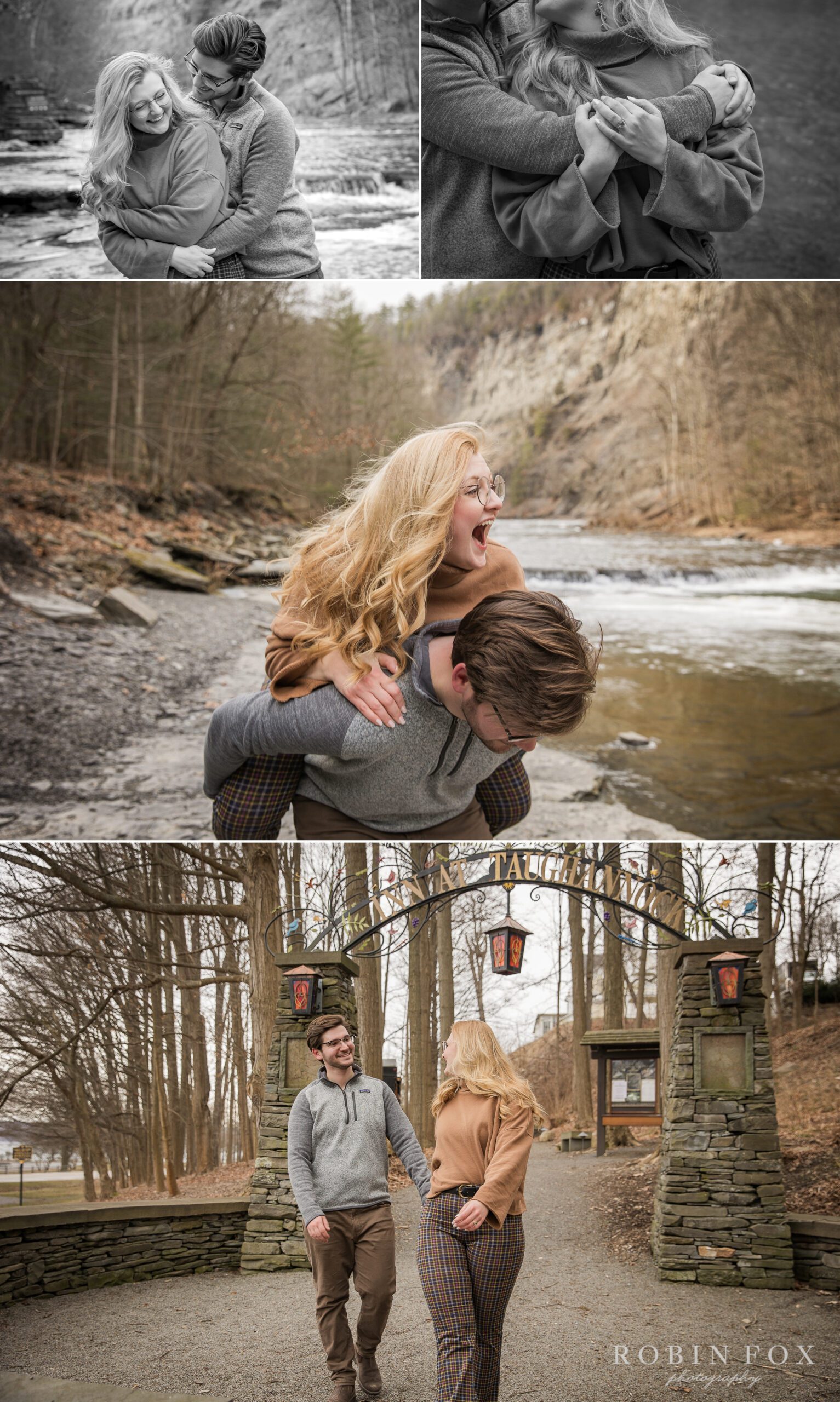 Taughannock Falls Engagement session