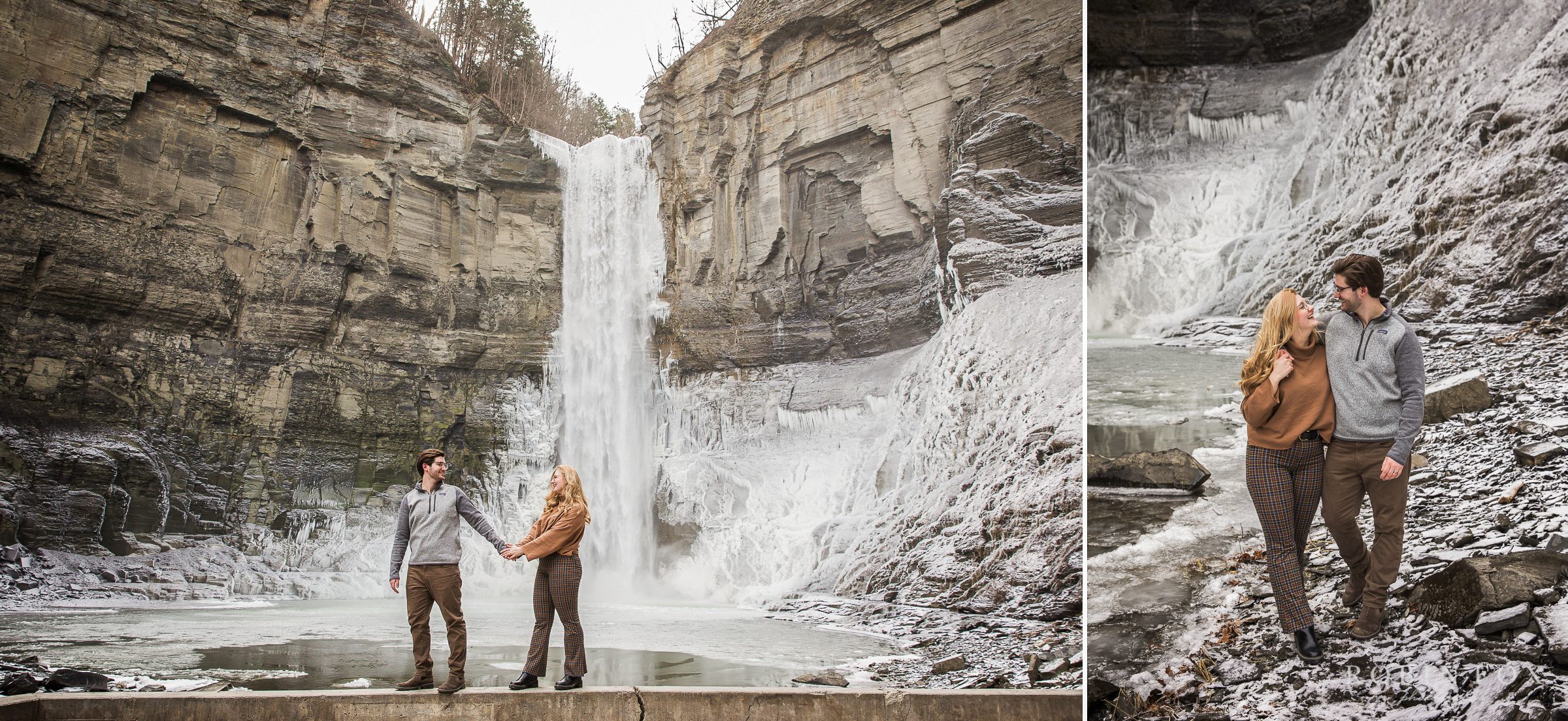 Taughannock Falls Engagement session